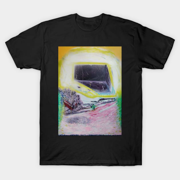 The Alien Visitors T-Shirt by MihaiCotiga Art